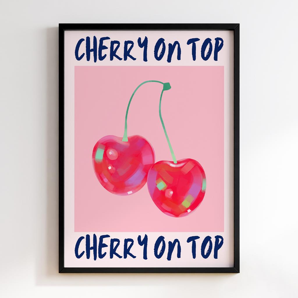Постер Cherry on Top Pop Art