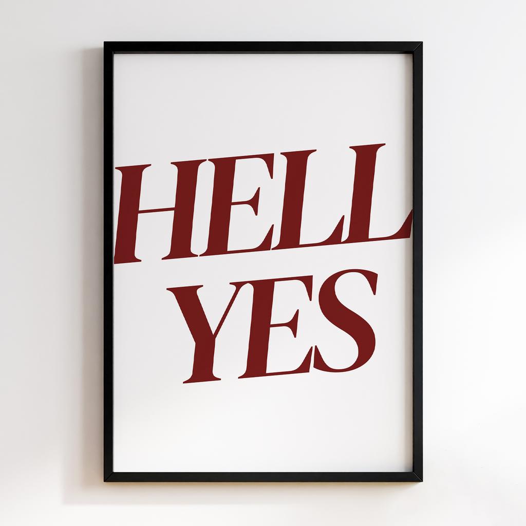Постер Hell Yes