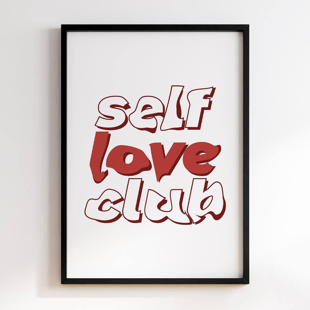 Постер Self Love Club
