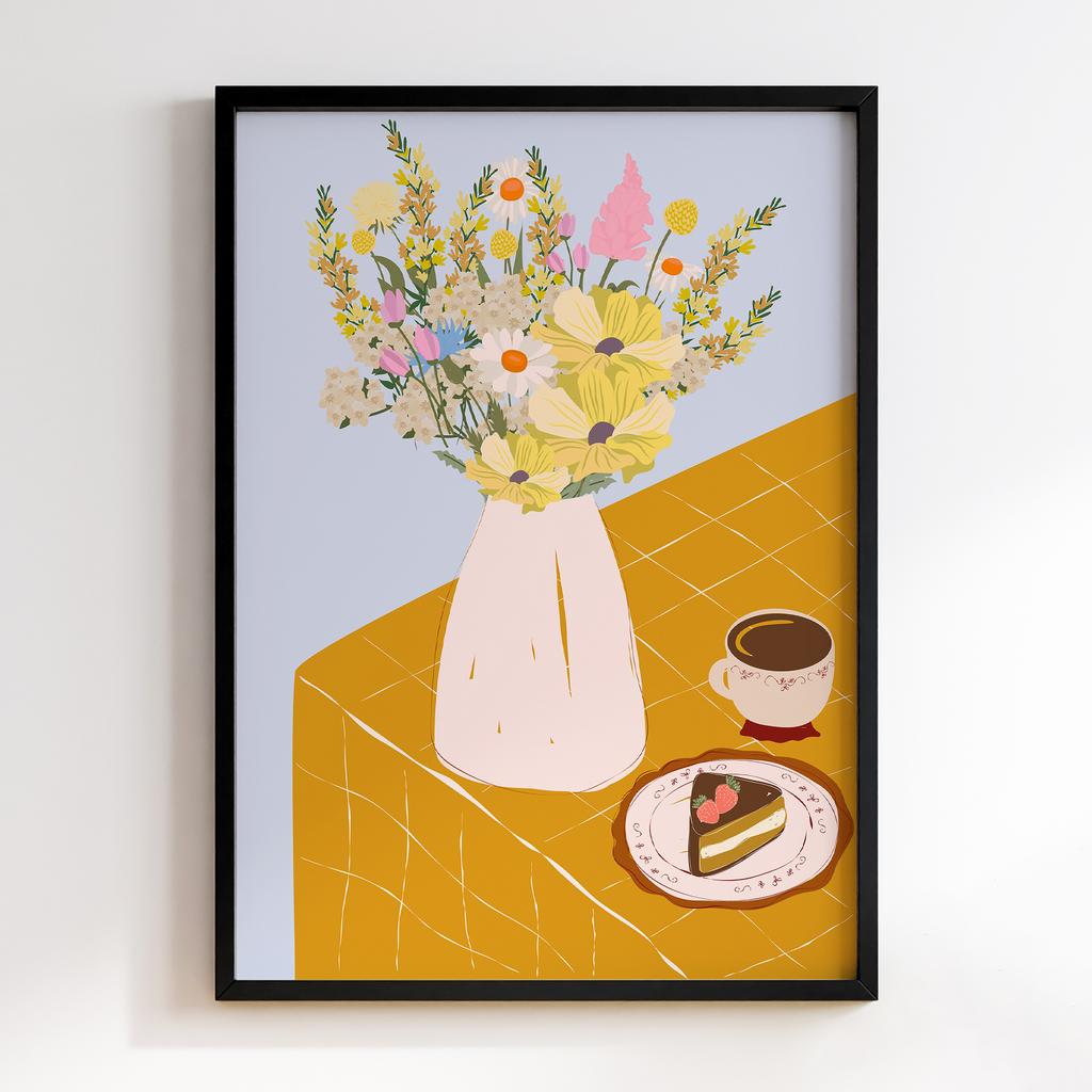 Постер Modern Flowers Art MF1734