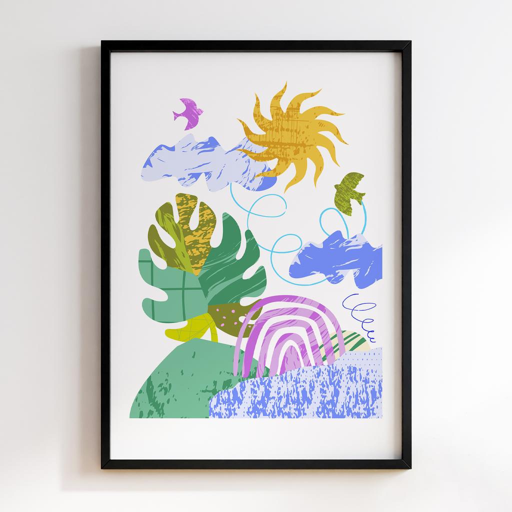 Постер Modern Flowers Art MF1736