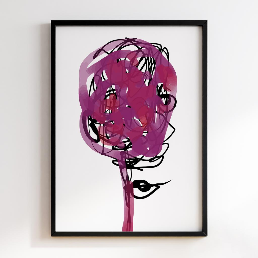 Постер Modern Flowers Art MF1757