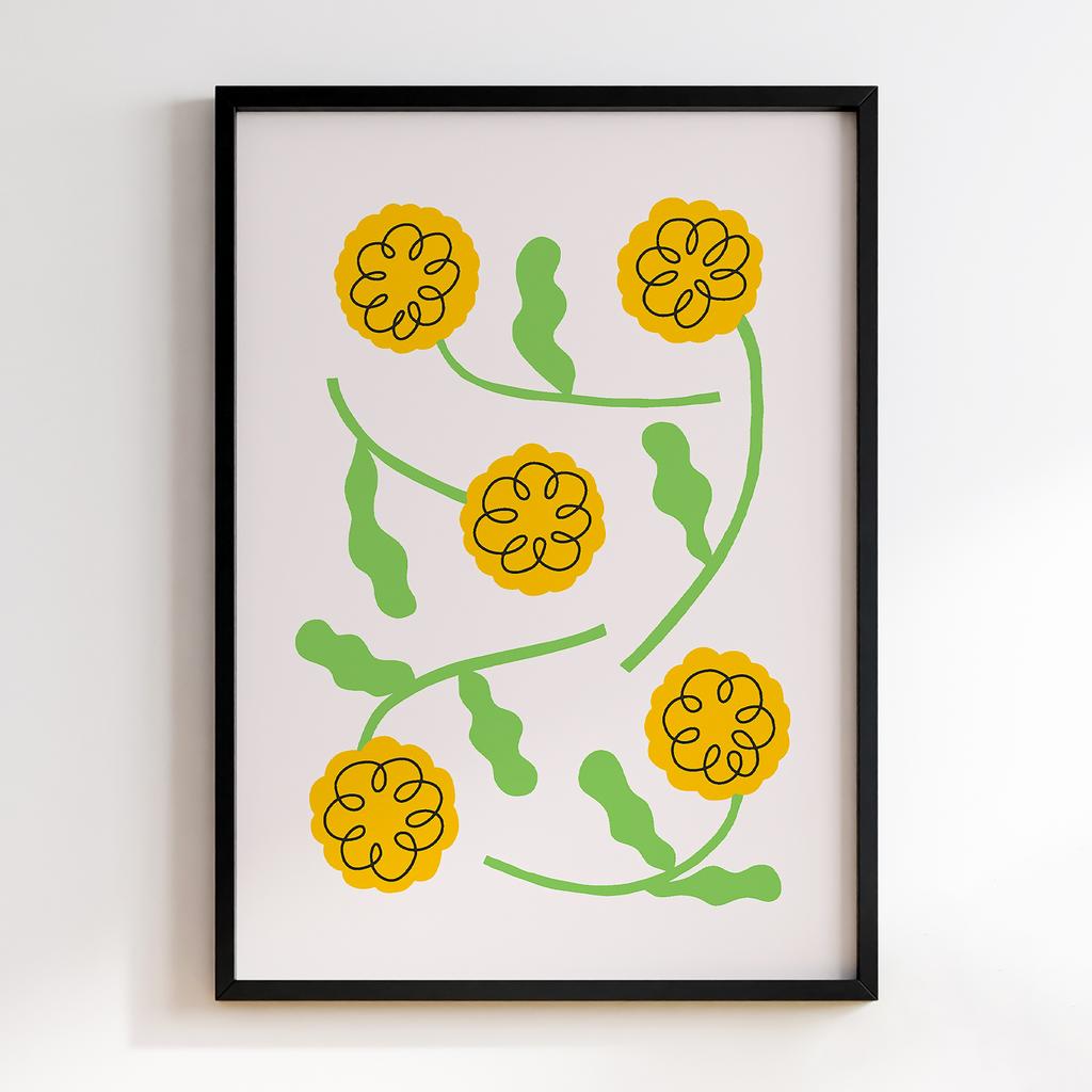 Постер Modern Flowers Art MF1767