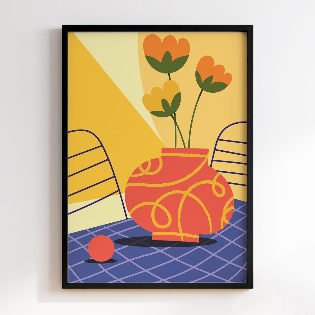 Постер Modern Flowers Art MF1784