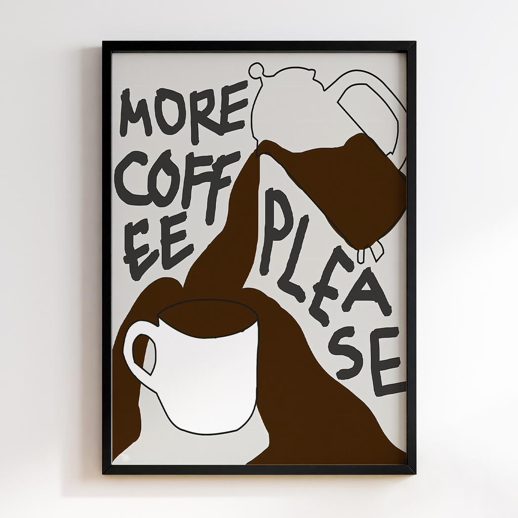 Постер Кава (Coffee) CA009