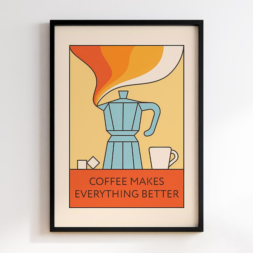 Постер Кава (Coffee) CA011