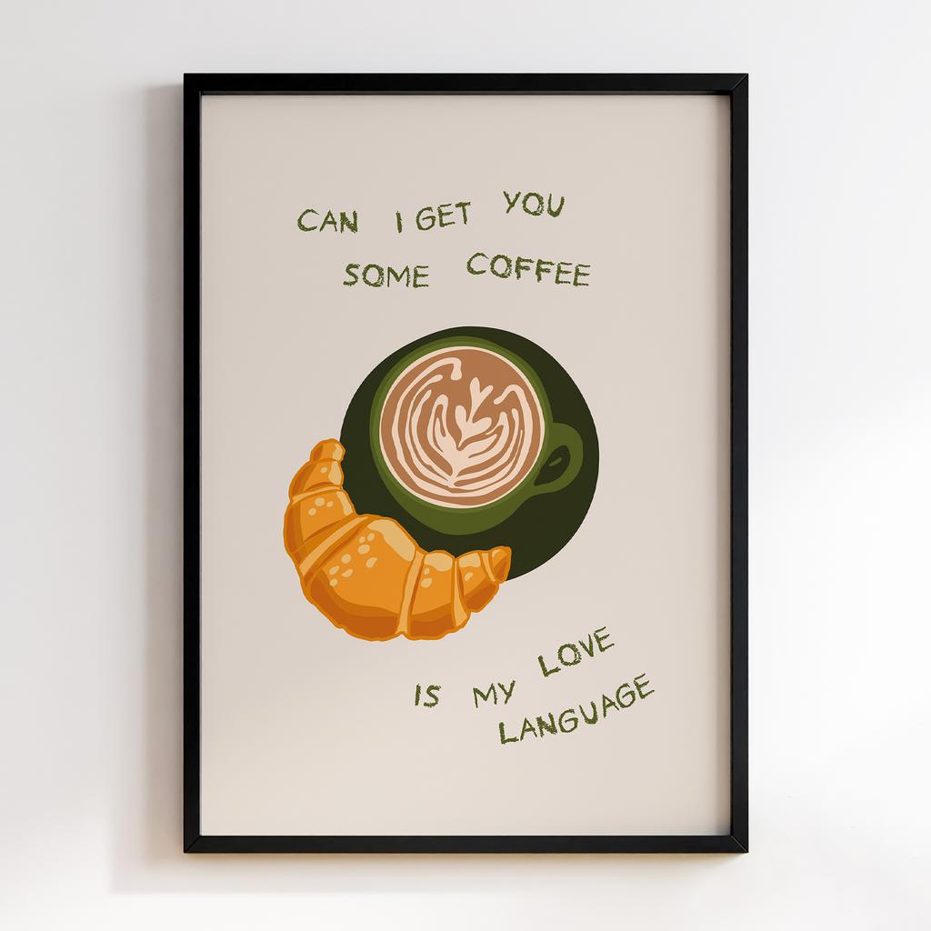 Постер Кава (Coffee) CA012