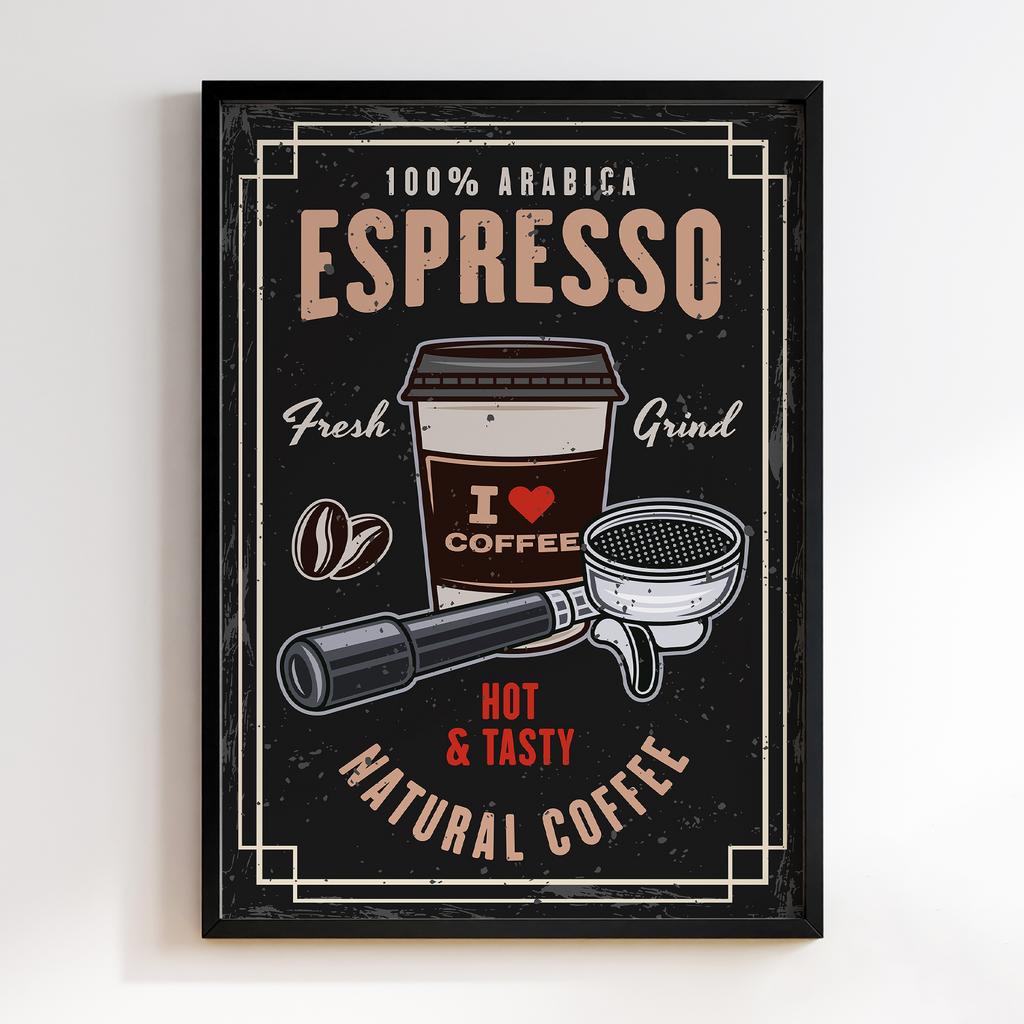 Постер Кава (Coffee) CA024