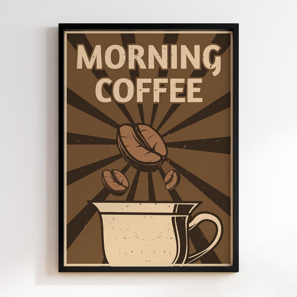 Постер Кава (Coffee) CA026