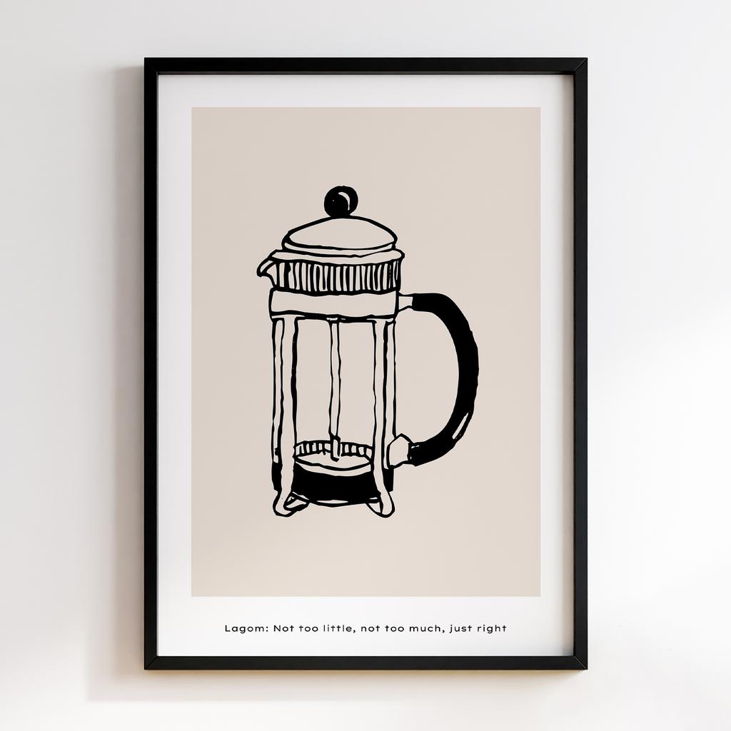 Постер Кава (Coffee) CA036