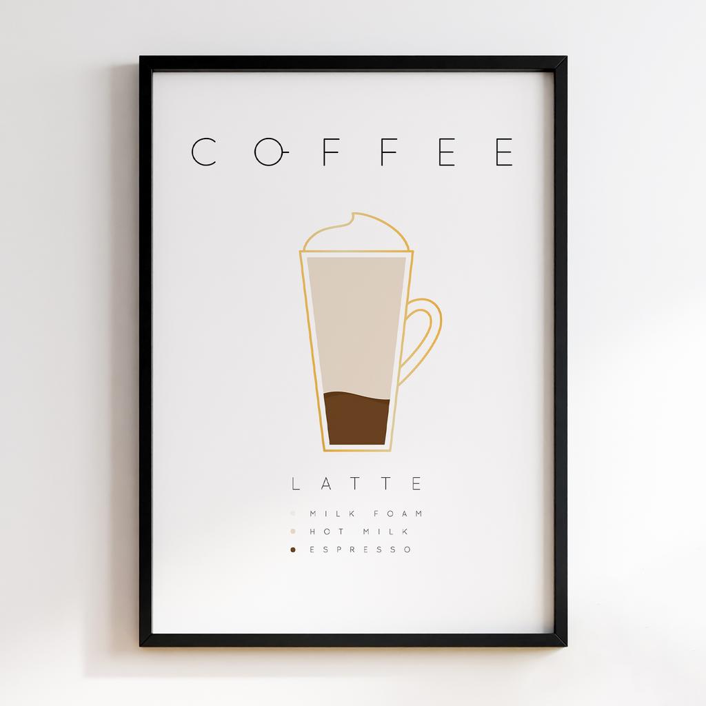 Постер Кава (Coffee) CA044