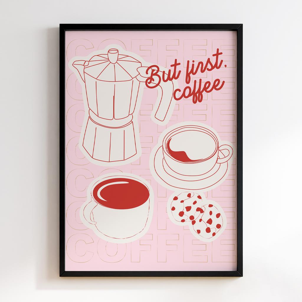 Постер Кава (Coffee) CA053