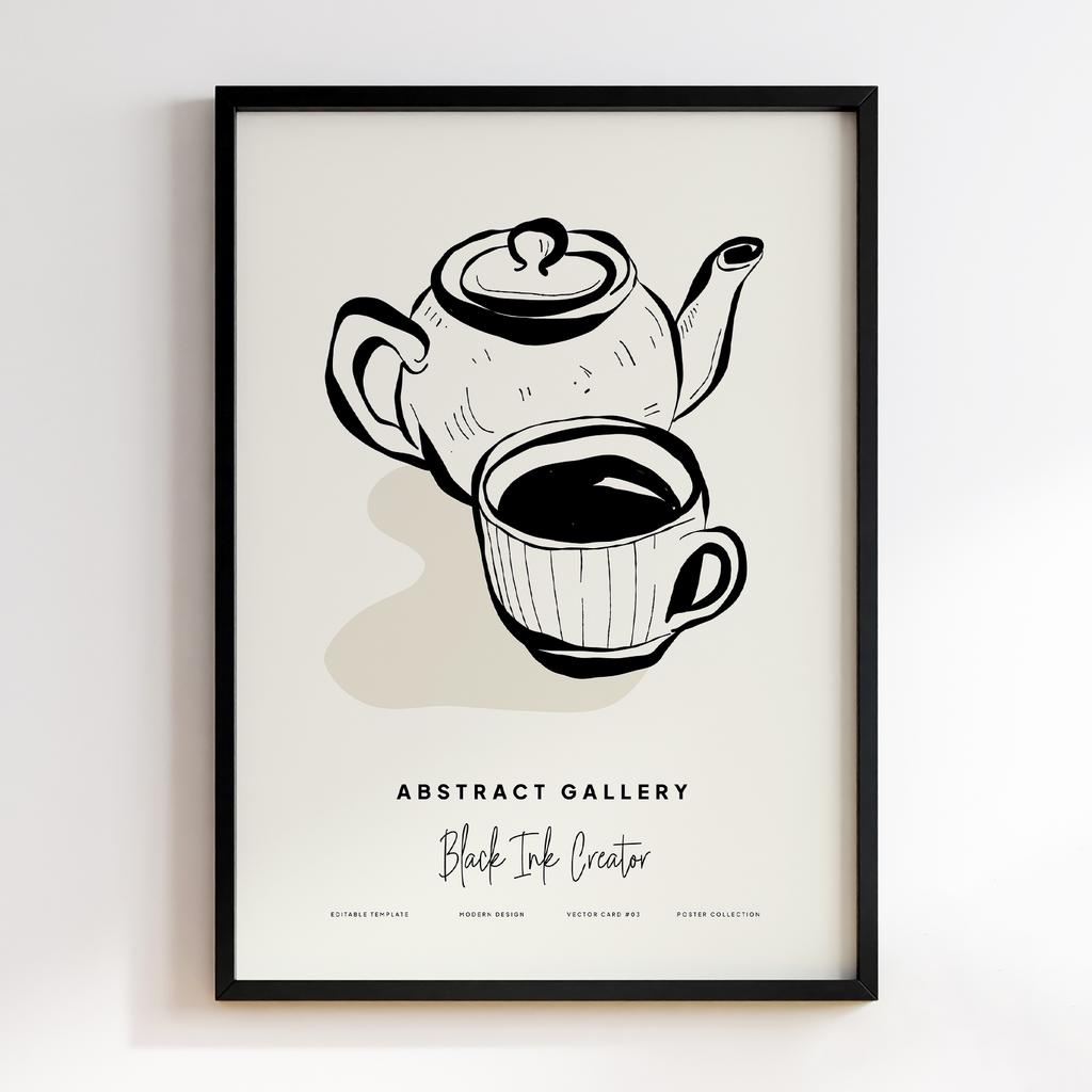 Постер Кава (Coffee) CA065