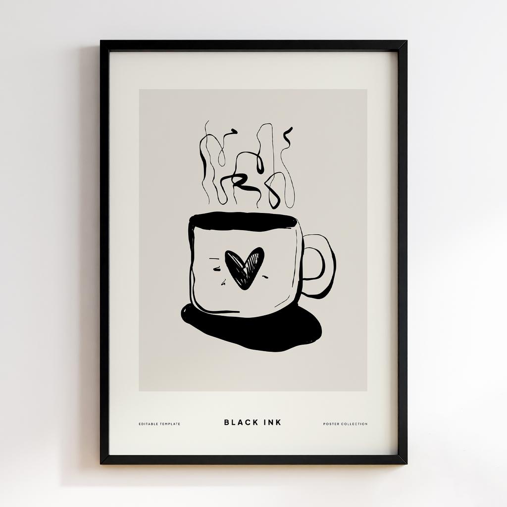 Постер Кава (Coffee) CA066