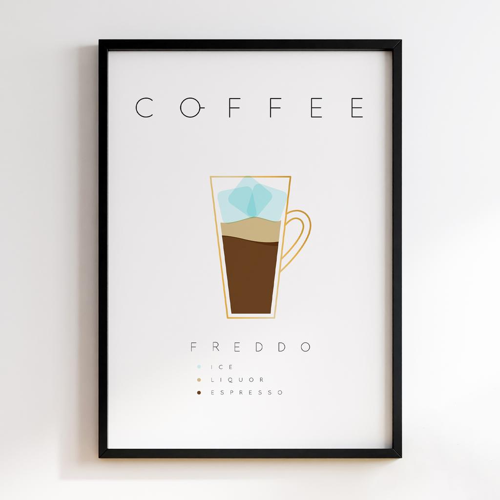 Постер Кава (Coffee) CA077