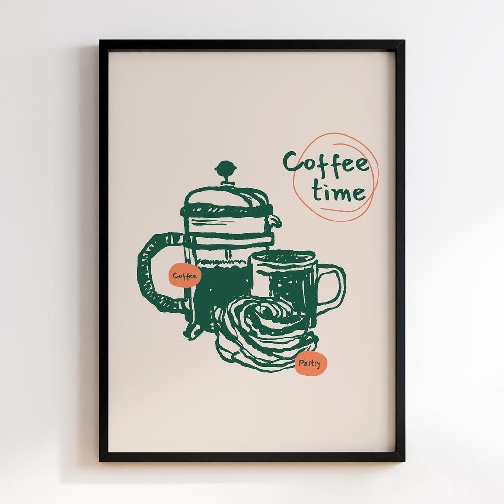 Постер Кава (Coffee) CA082