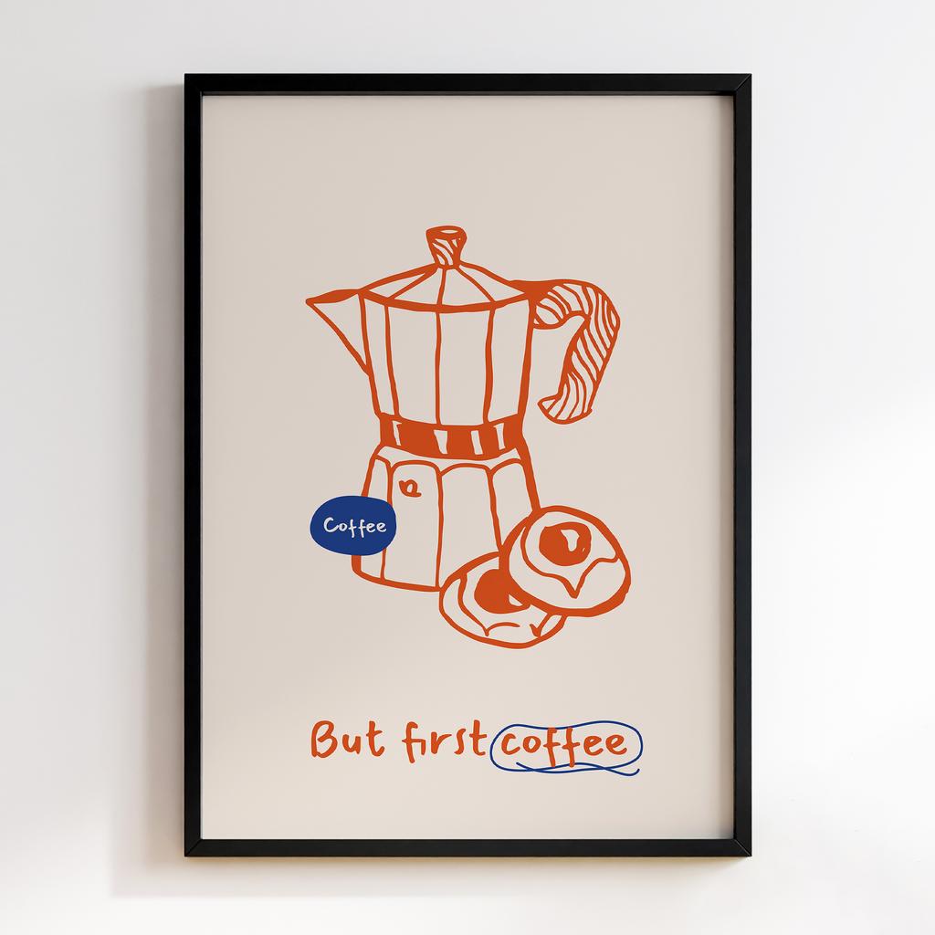 Постер Кава (Coffee) CA085