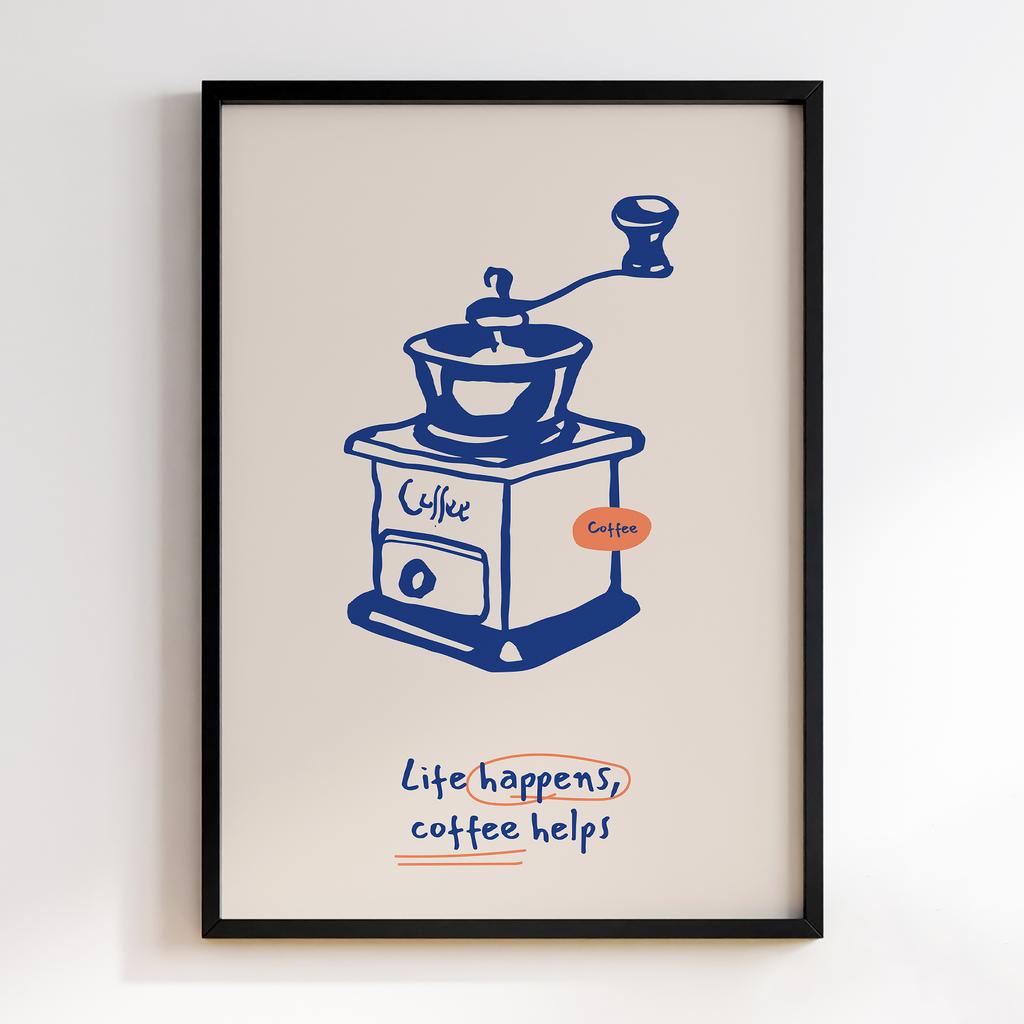 Постер Кава (Coffee) CA087