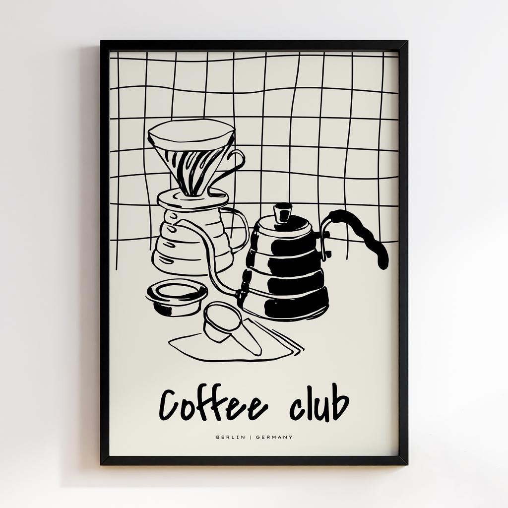 Постер Кава (Coffee) CA091