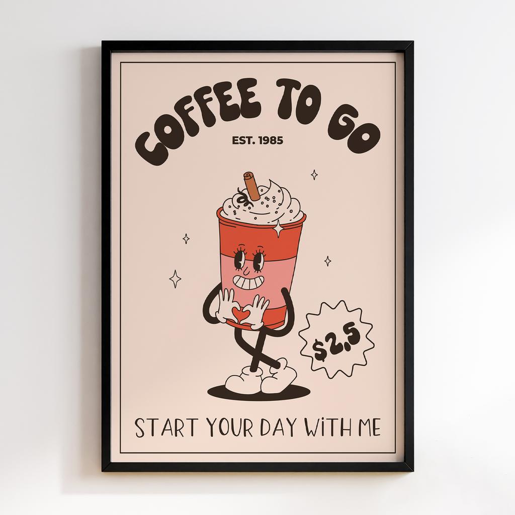 Постер Кава (Coffee) CA096