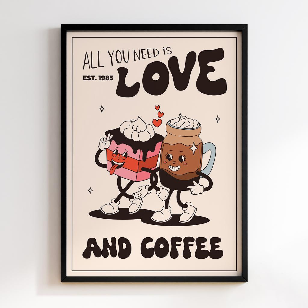 Постер Кава (Coffee) CA097