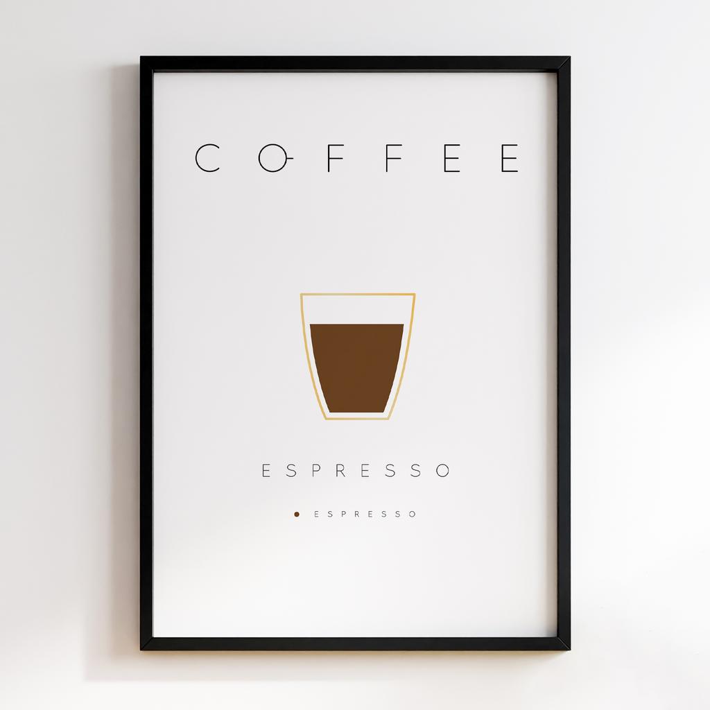 Постер Кава (Coffee) CA099