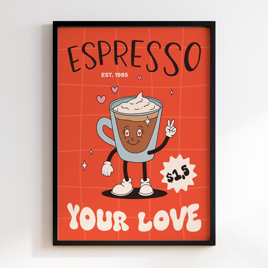 Постер Кава (Coffee) CA104