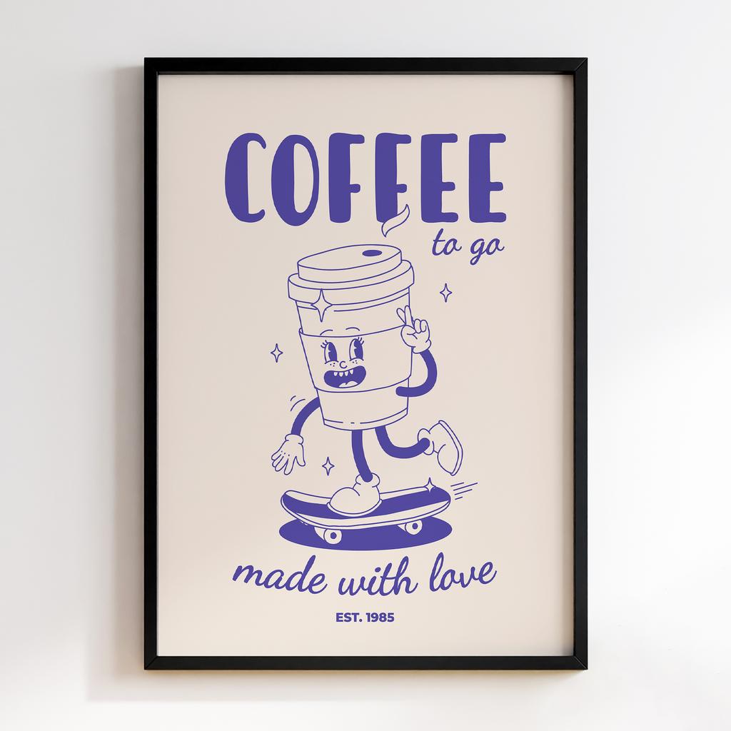 Постер Кава (Coffee) CA105