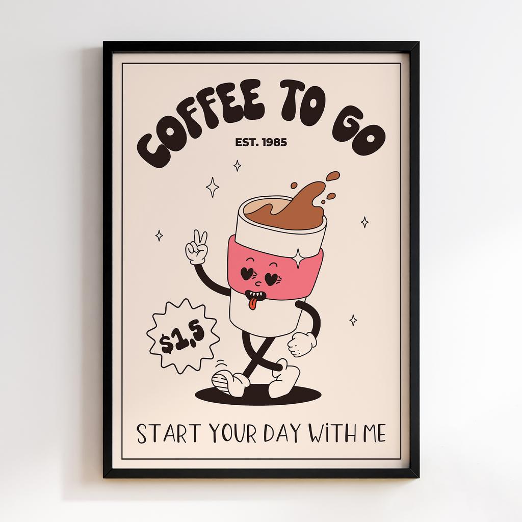 Постер Кава (Coffee) CA107