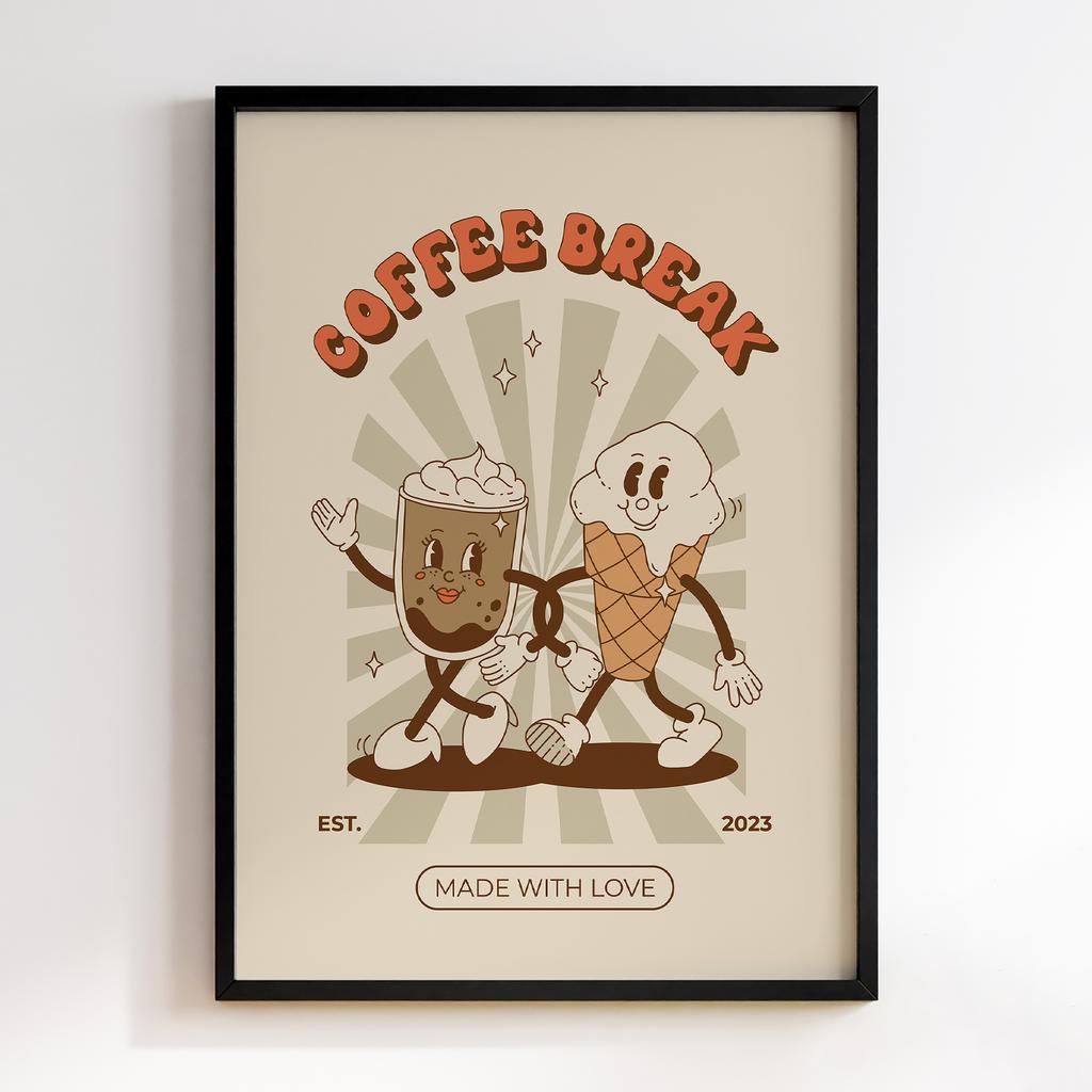 Постер Кава (Coffee) CA124