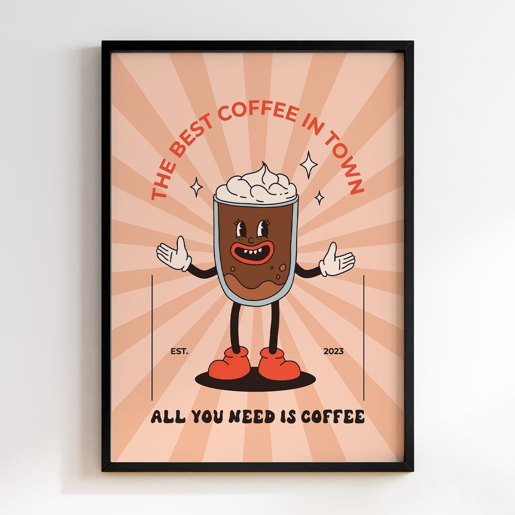 Постер Кава (Coffee) CA143