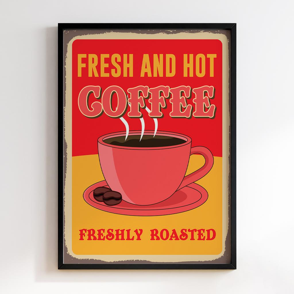 Постер Кава (Coffee) CA147