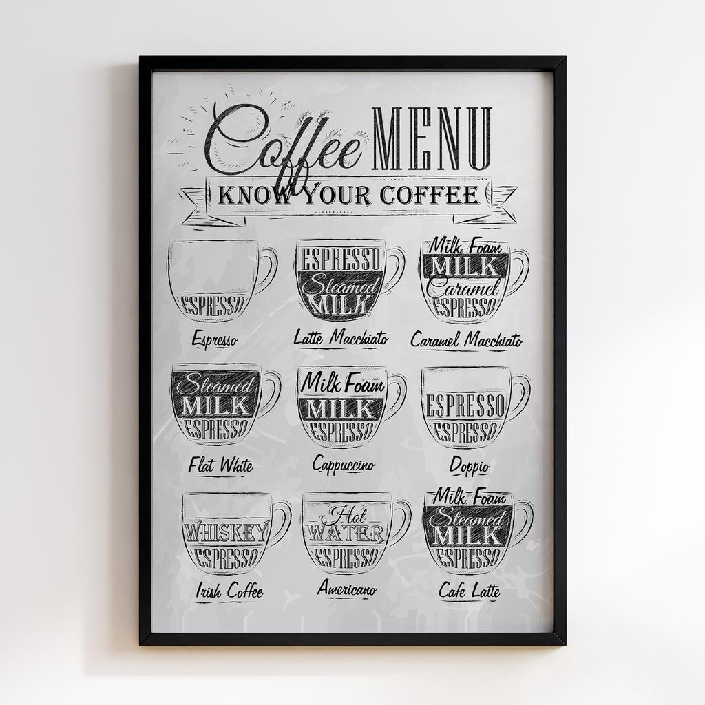 Постер Кава (Coffee) CA152