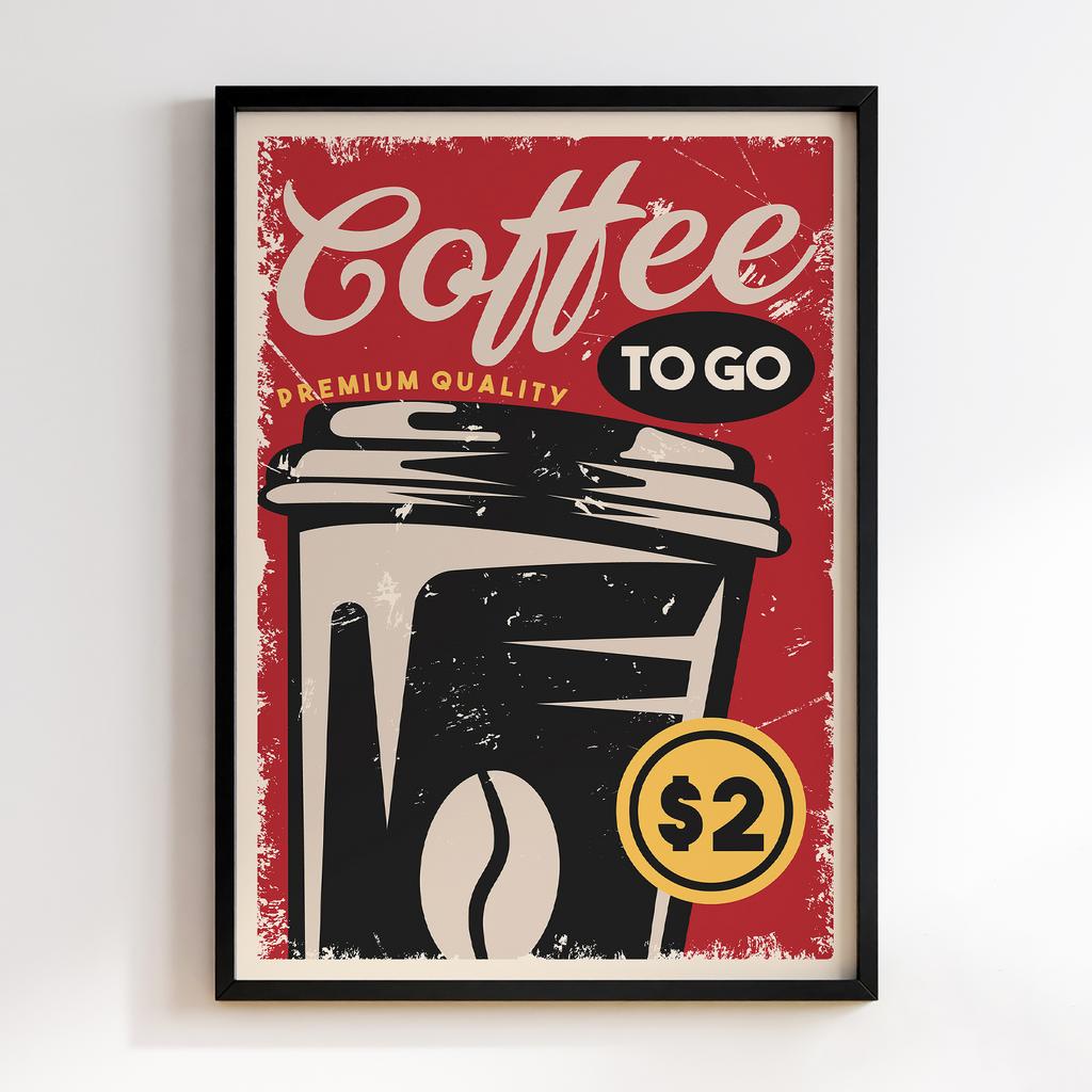 Постер Кава (Coffee) CA156