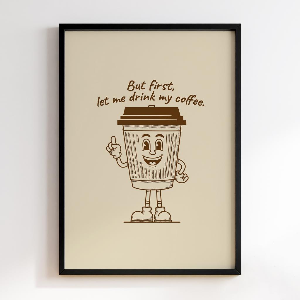 Постер Кава (Coffee) CA163