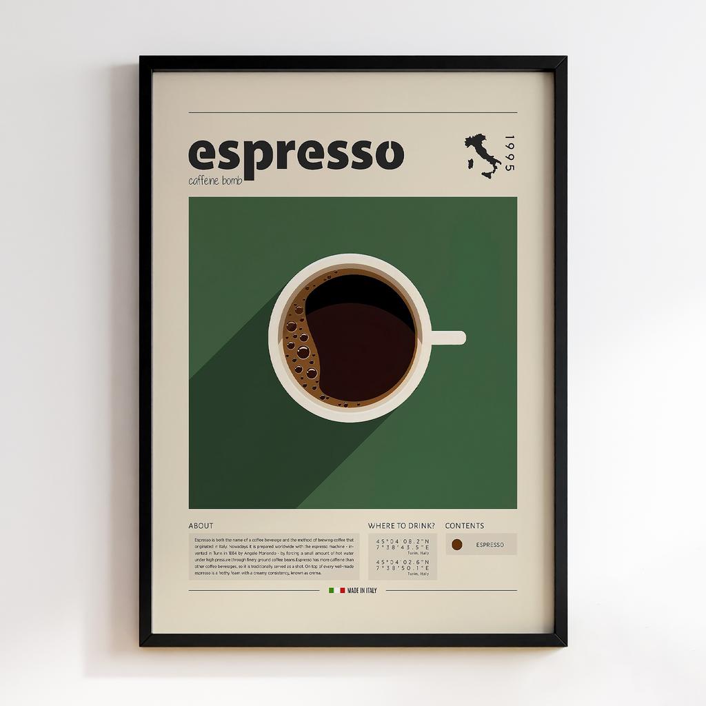 Постер Кава (Coffee) CA169