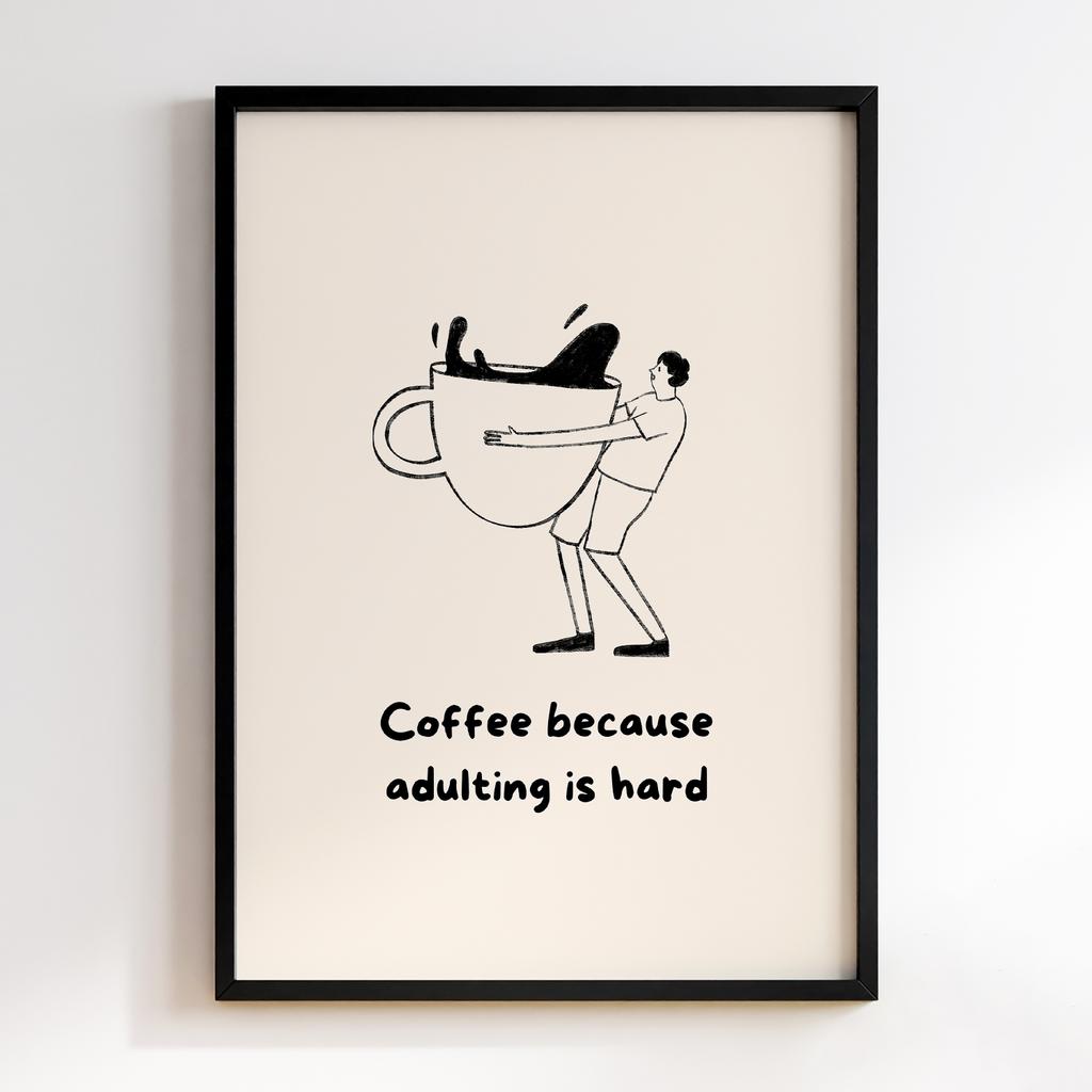 Постер Кава (Coffee) CA172