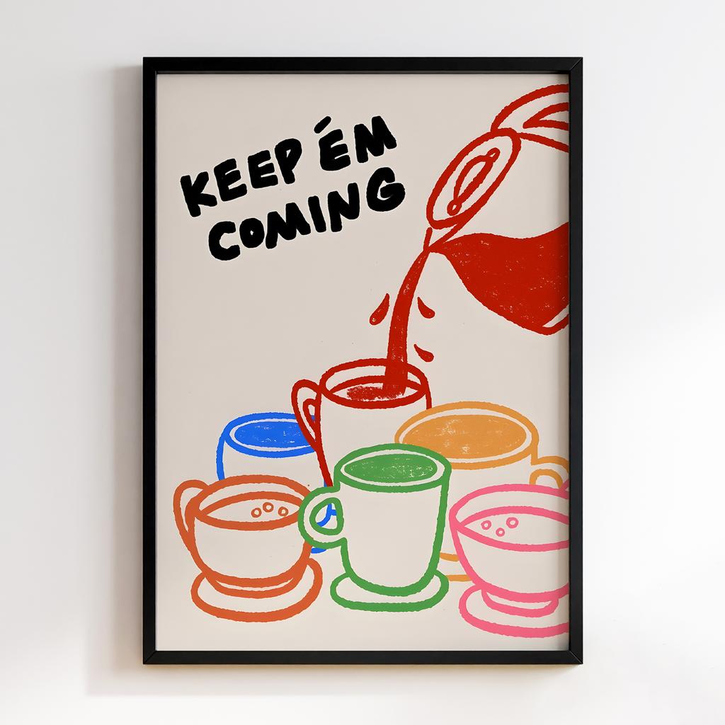 Постер Кава (Coffee) CA182