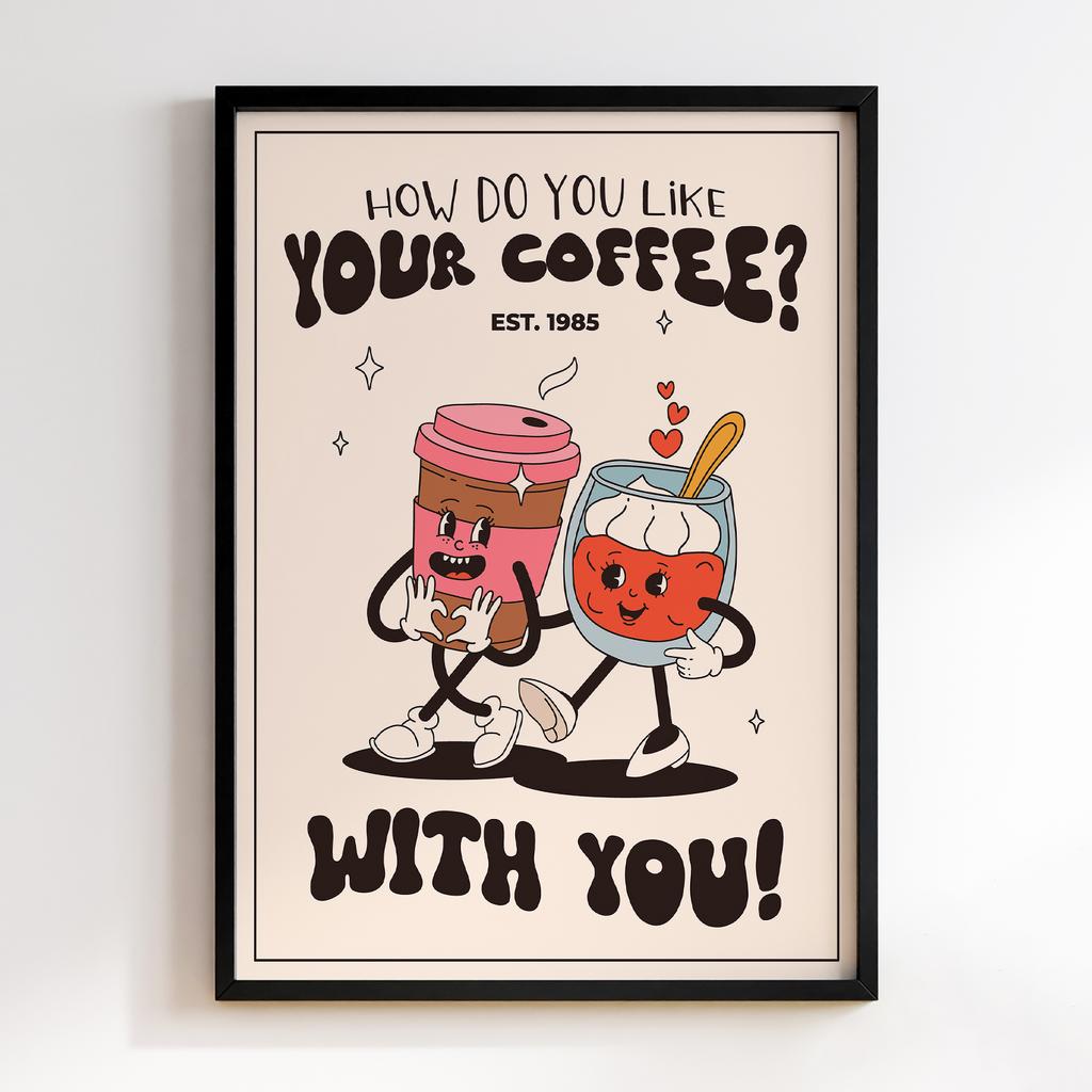 Постер Кава (Coffee) CA189