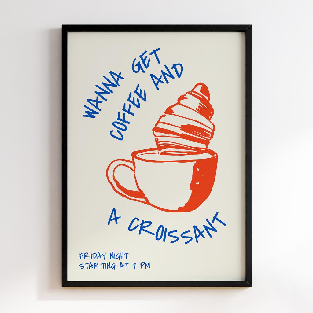 Постер Кава (Coffee) CA190