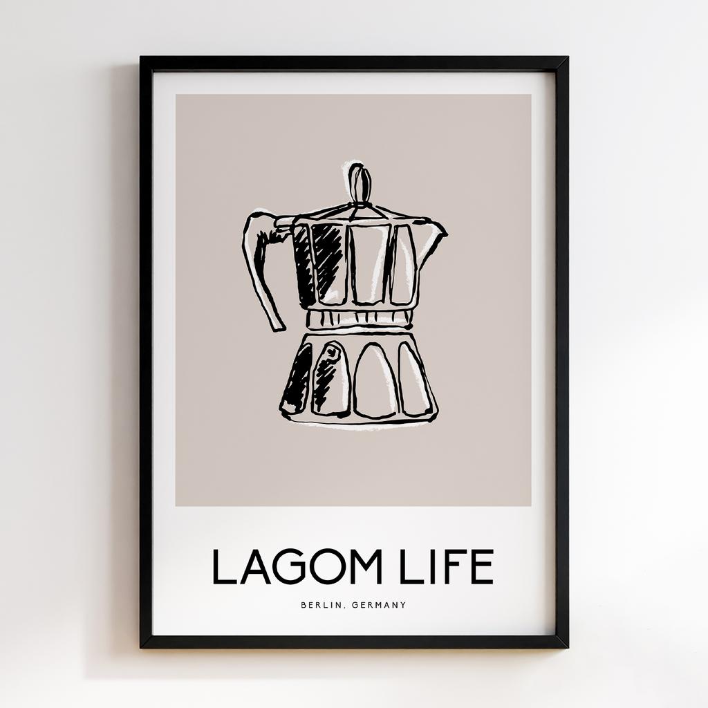 Постер Кава (Coffee) CA195