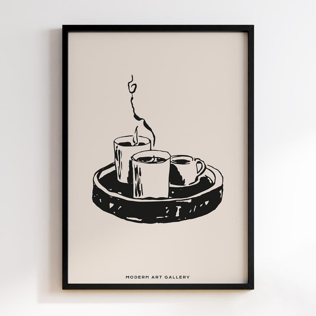 Постер Кава (Coffee) CA202