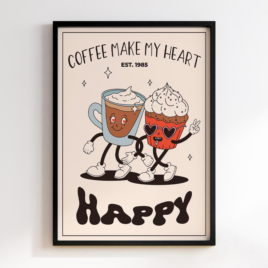 Постер Кава (Coffee) CA203