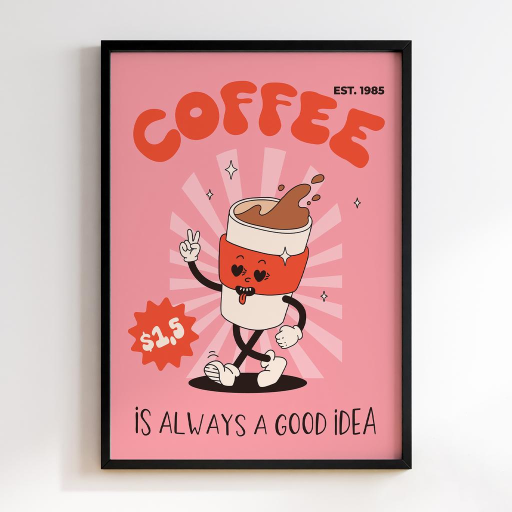 Постер Кава (Coffee) CA219