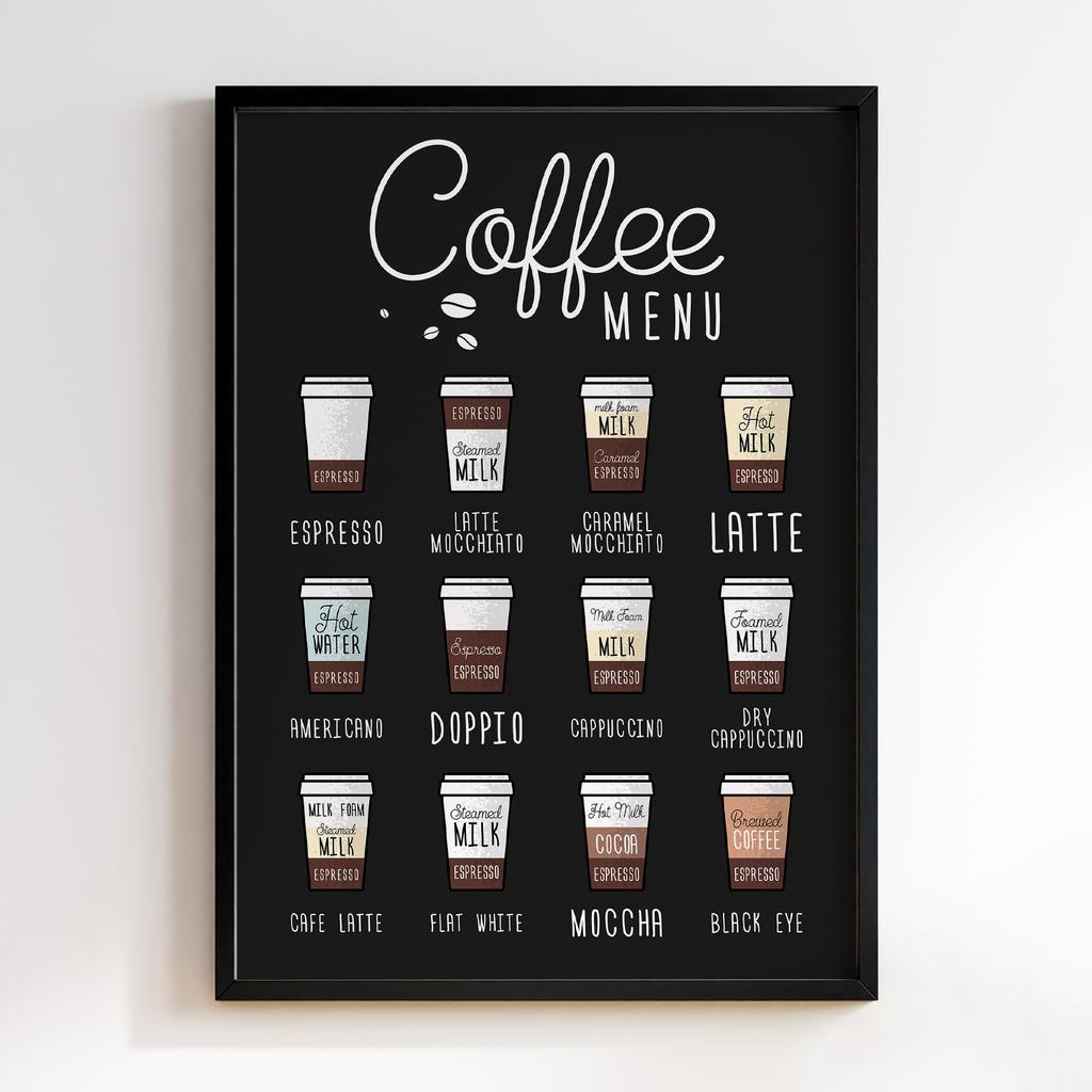 Постер Кава (Coffee) CA230