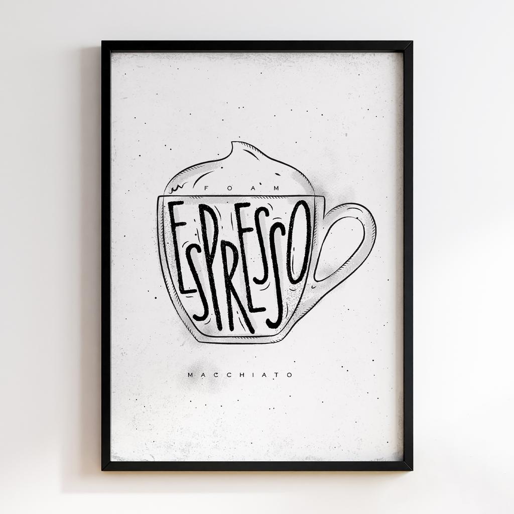 Постер Кава (Coffee) CA237