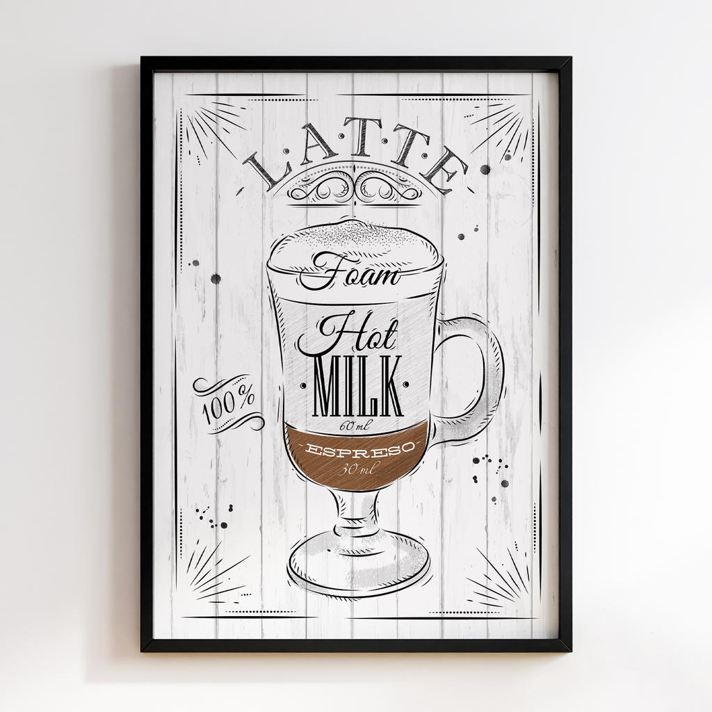 Постер Кава (Coffee) CA257