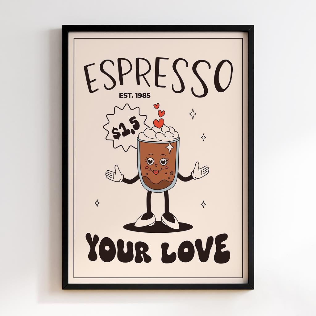 Постер Кава (Coffee) CA282