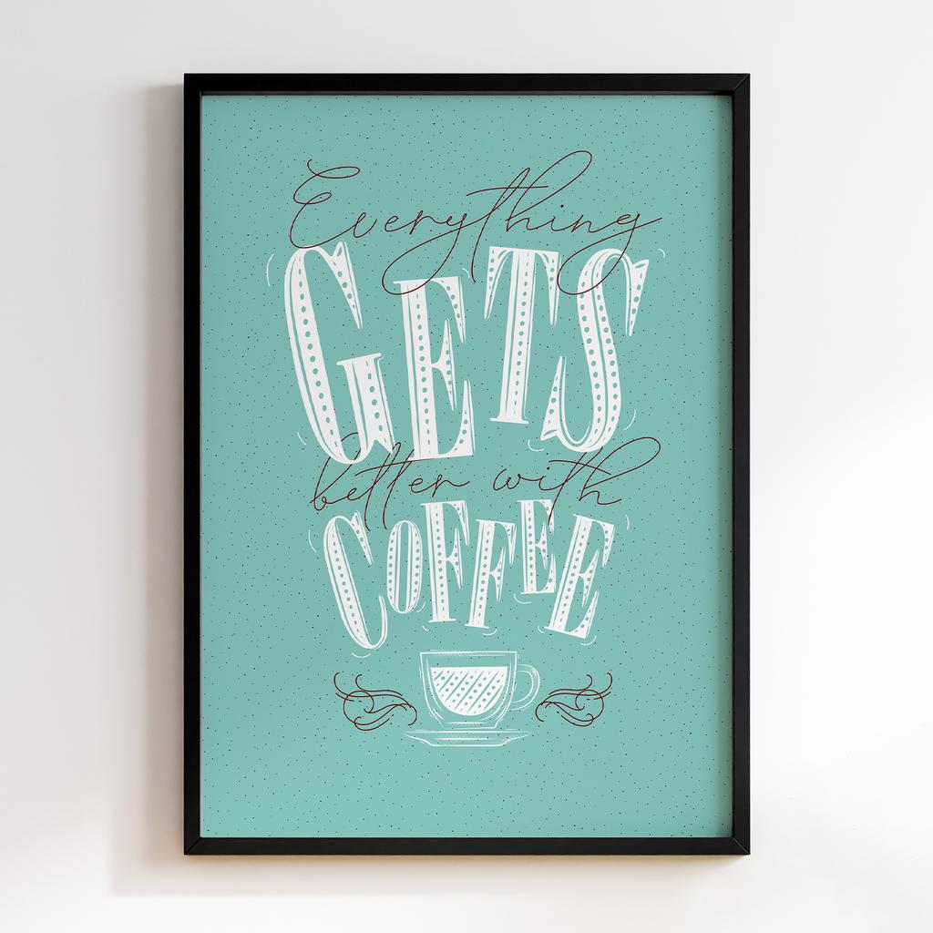 Постер Кава (Coffee) CA289