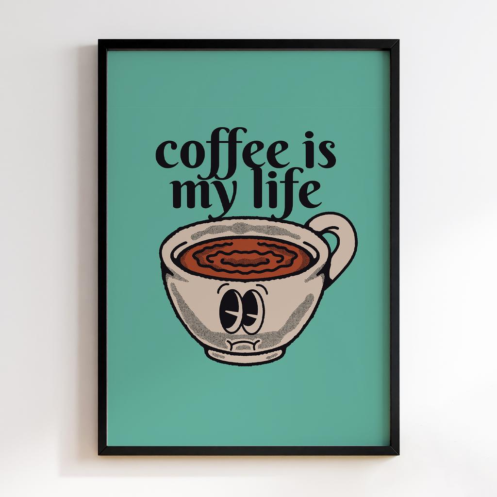 Постер Кава (Coffee) CA293